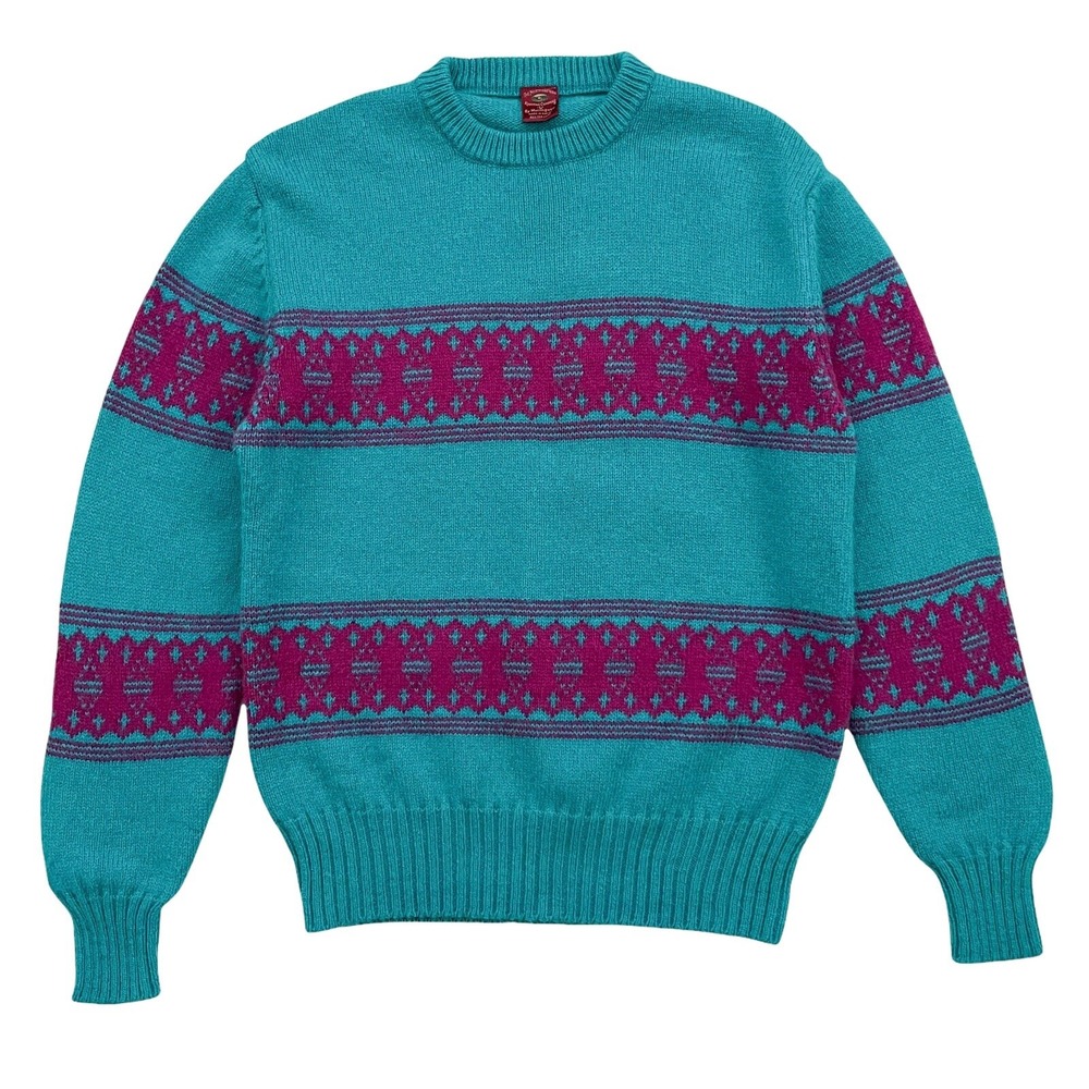 Vintage The Northwestern Knitting Company Wool Knit Sweater Size Women's Large